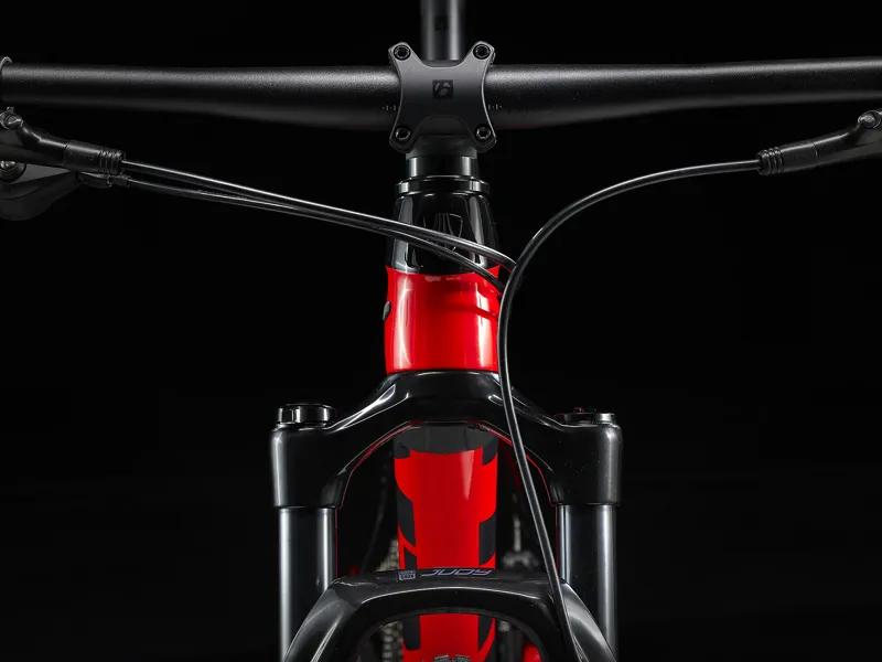 TREK Procaliber 9.5 XC Mountain Bike Radioactive Red and Black-7